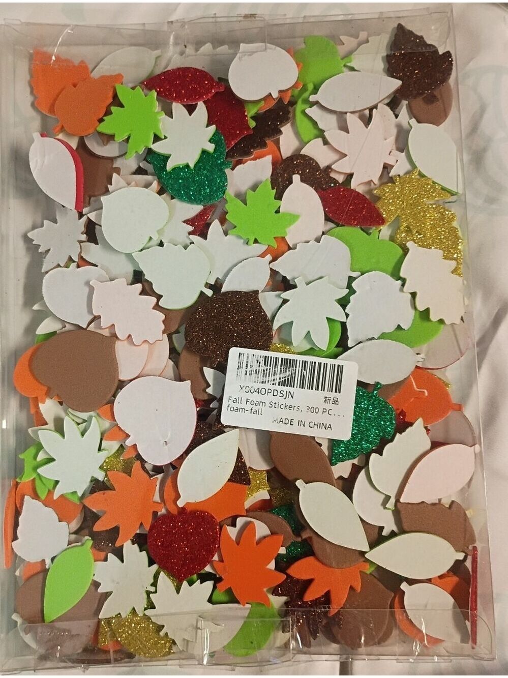 300 Fall Foam Sticker Set - Picture 2 of 4